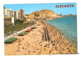 Alicante postal años 70