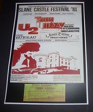 Poster Slane CAstle 1981 Thin Lizzy