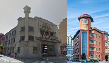 Alsa y edificio rojo