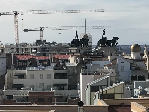 Madrid panorámica cuadrigas